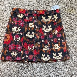 Urban outfitters pattern skirt